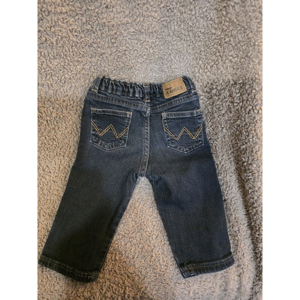 Wrangler Denim Jeans Size 6-9 Months Blue Toddler Western